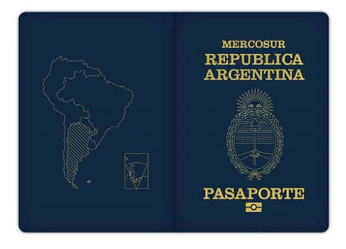 pasaporte argentino